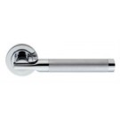 Serozzetta M Azul Dual Finish Door Handle on Rose (SZM110)