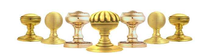 Range of Brass Door Knobs