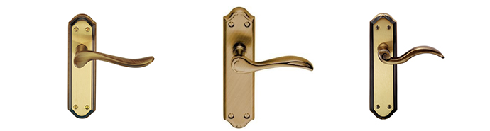 Antique Brass Door Handles