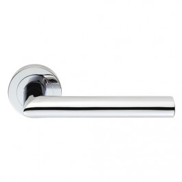 SZS060 Serozzetta 2 MORADO Chrome Door handle on Rose