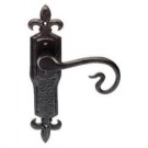Ludlow Foundries Curly Tail Lever on Gothic Backplate (LF5111)