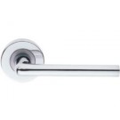 Serozzetta Uno Door Handle on Rose (SZC010cp/SZC010sc)