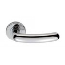 Serozzetta Treinta Door Handle on Rose (SZC330cp, SZC330sc)