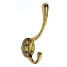 Georgian Hat & Coat Hook CODE: AA28      Polished Brass finish     Carlisle Brass Period Suite Range     127mm     Sold individually, fixings supplied