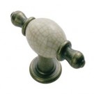 Crackle Glaze Porcelain Cupboard Knob (FTD600)