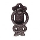 Ring Pull Tombstone Pattern Backplate Cupboard Handle (FTD1024)