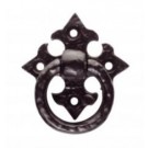 Ring Pull Gothic Cross Backplate Cupboard Handle (FTD1044)