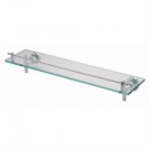 Single Rail Glass Shelf LV24