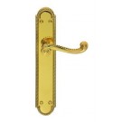 MS10pb polished brass latch handle