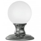 AC011sc satin chrome frosted crystal door knob