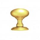 AC050pb ice solid door knob polished brass