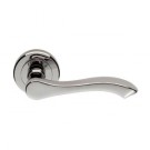 SZM130 Serozzetta M Style Door handle on Rose