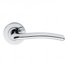 SZS040 Serozzetta 2 ROJA Chrome Door handle on Rose