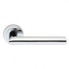 SZS060 Serozzetta 2 MORADO Chrome Door handle on Rose