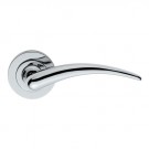 SZS120 Serozzetta 2 AMARILLO Chrome Door handle on Rose