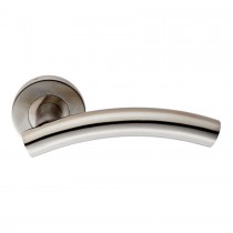 Eurospec CSL1193 Curved Lever On Sprung Rose 