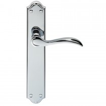  Carlisle Brass DL291, DL292, DL290 Madrid Door Handles on Long Backplate