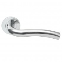 Eurospec SW14 Curved Lever on Round Rose 