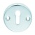 AA345cp polished chrome standard escutcheon