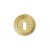 AC003pb Ice standard escutcheon 45mm  polished brass (pair)