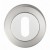 SW3046bss/sss dual finish bright/satin stainless steel standard escutcheon