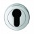 SZM001cp Euro profile  escutcheon polished chrome