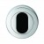 SZM002cp Oval profile escutcheon polished chrome