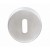 CSP1005sss satin stainless steel standard escutcheon