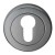 SZM001bn euro profile escutcheon black nickel